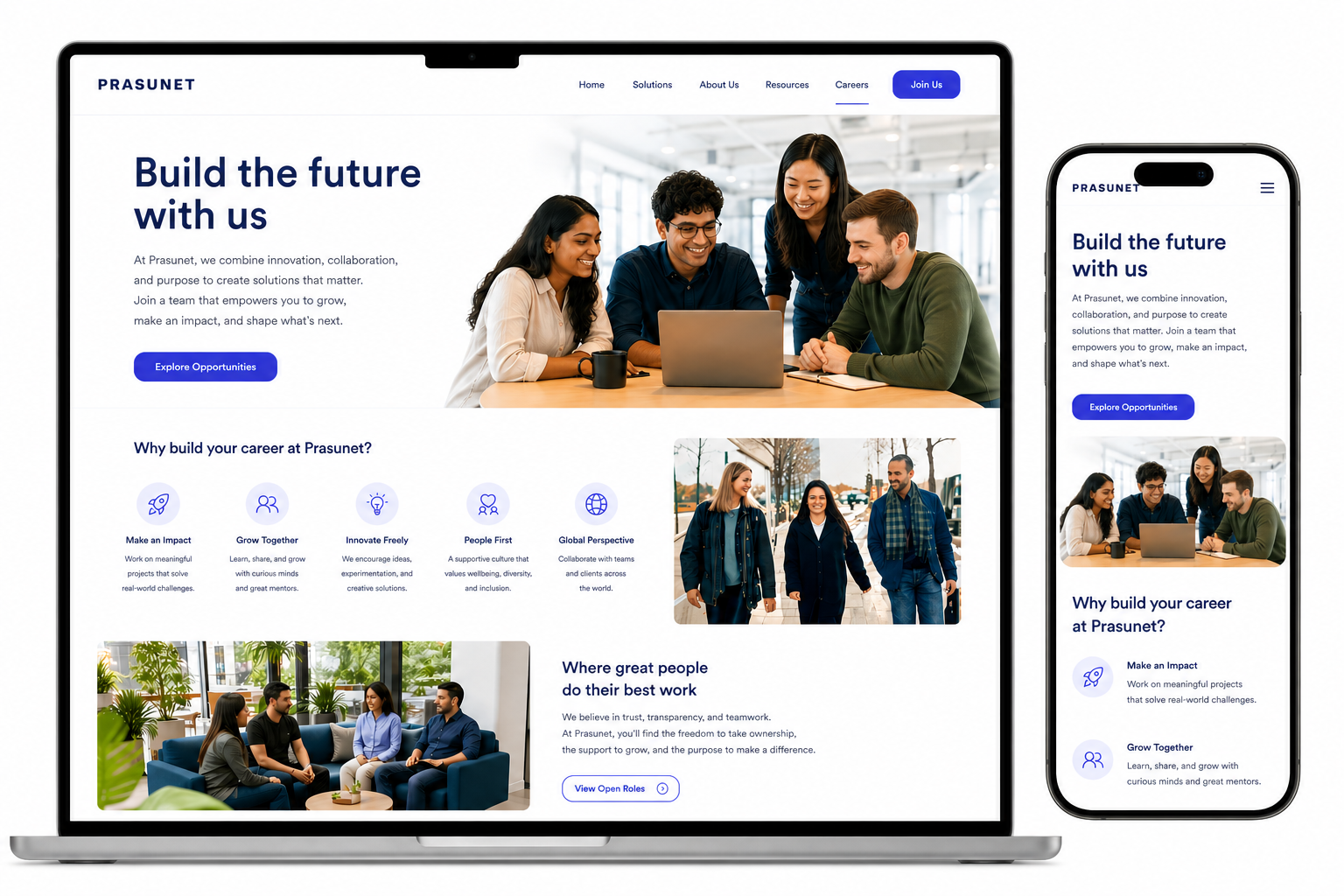 Career at PRASUNET